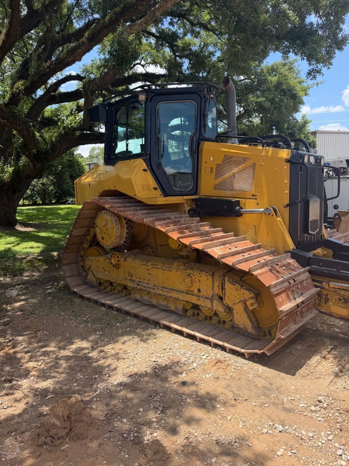 Cat D5 dozer at the Arch Machinery yard in Cypress